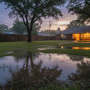 drainage problems Austin yards