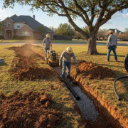 outdoor drainage not a DIY project