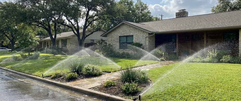 sprinkler layout update after landscaping changes