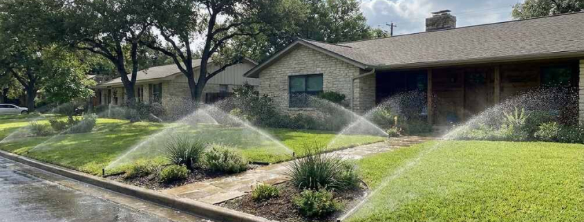 sprinkler layout update after landscaping changes