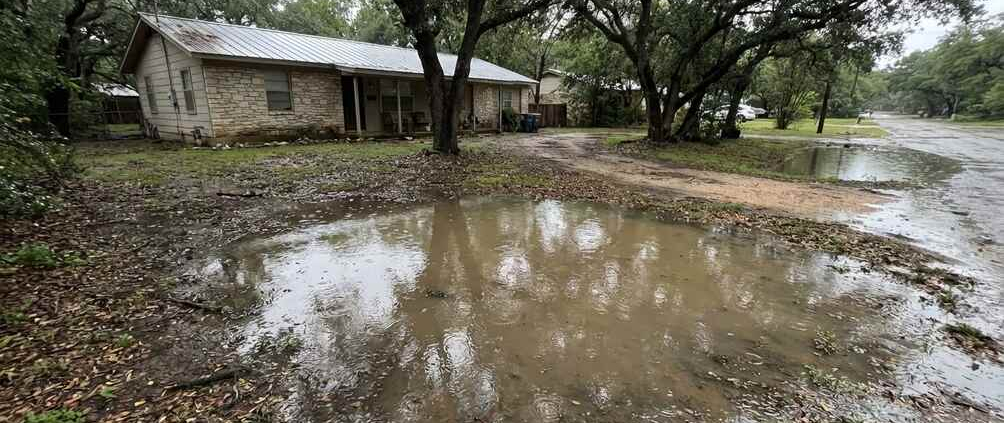 yard drainage issues after storm