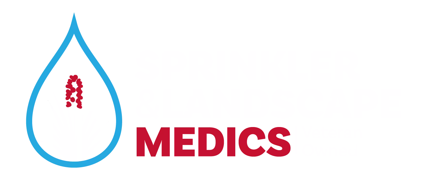 sprinkler landscape medic logo